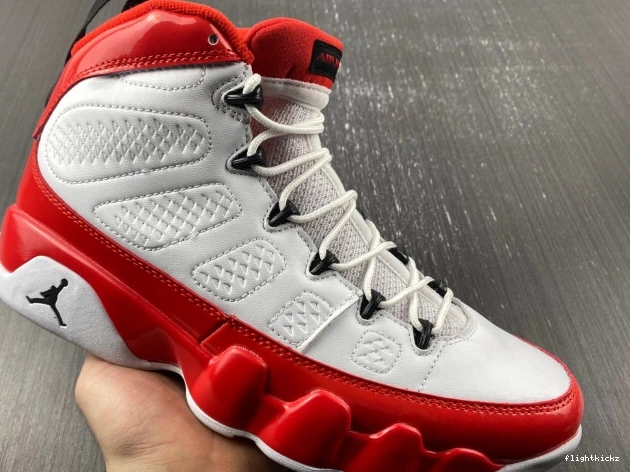Retro White Red Jordan 9 302370-160 Gym Air 1106